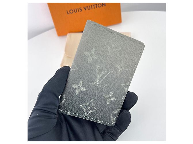 Louis Vuitton Pocket Monogram Organizer Card Wallet Brown - view 3