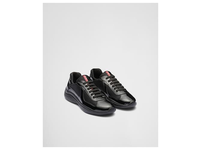 Sneakers Prada America Cup Nero - vista 5