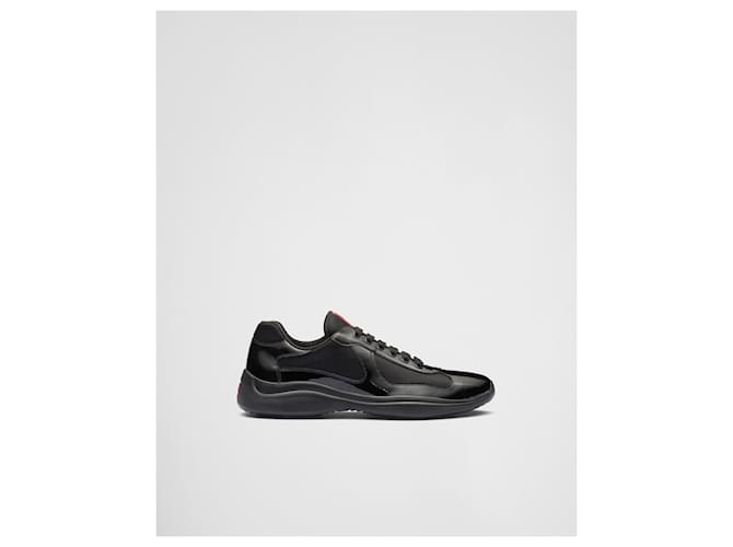 Sneakers Prada America Cup Nero - vista 6
