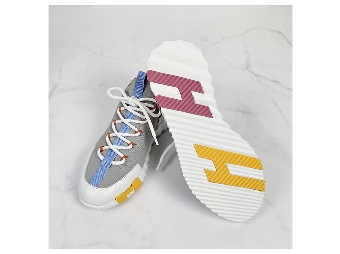 Hermès Sneaker Slip-On Lift da donna Scarpe sportive Grecia Multicolore - vista 12