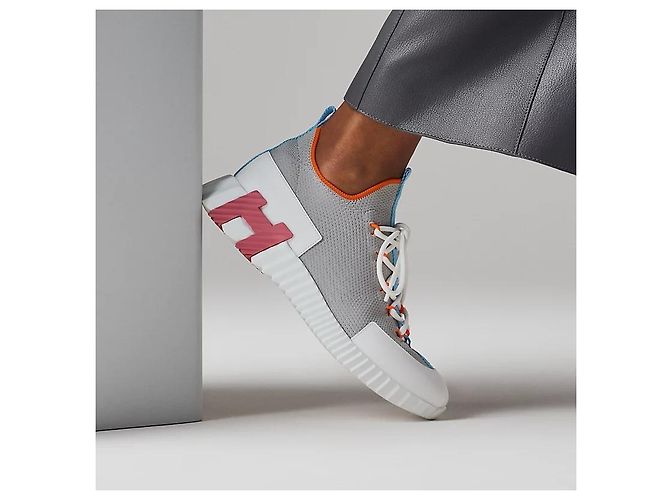 Hermès Sneaker Slip-On Lift da donna Scarpe sportive Grecia Multicolore - vista 3