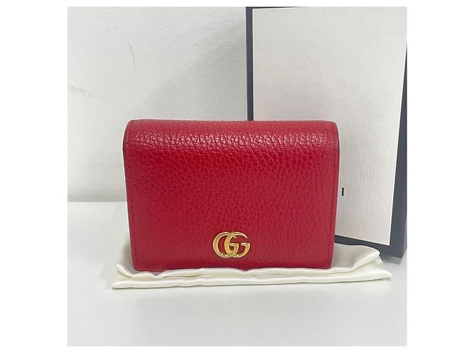 Gucci Cartera Marmont Roja - vista 2