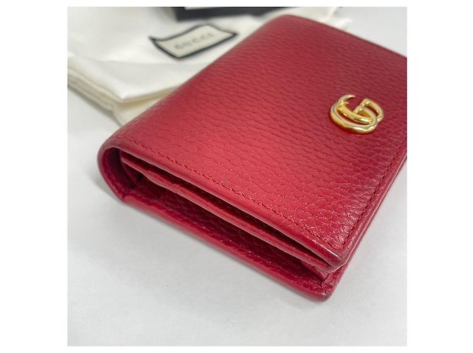 Gucci Cartera Marmont Roja - vista 4