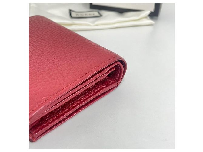 Gucci Cartera Marmont Roja - vista 5
