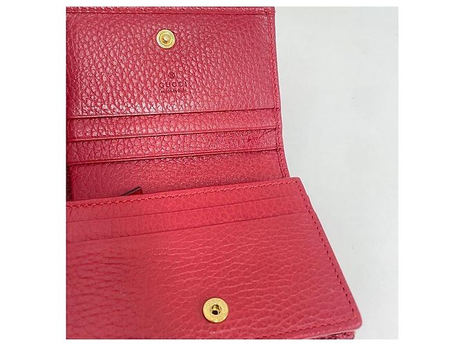 Gucci Cartera Marmont Roja - vista 6
