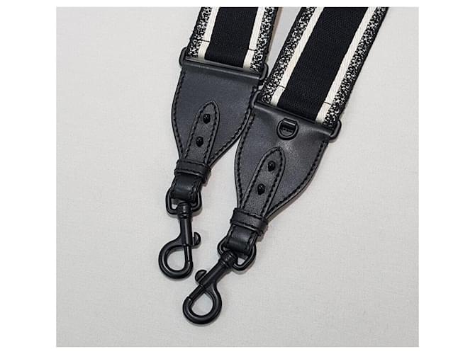 Dior Tracolla con logo ricamato Argento - vista 6