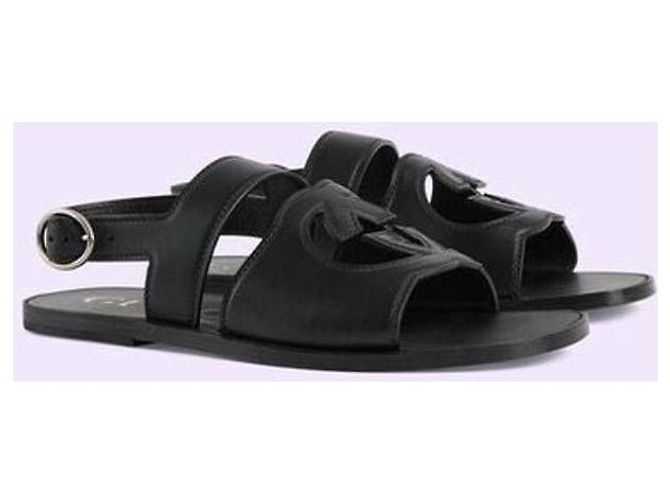 Gucci Sandali intrecciati - vista 5