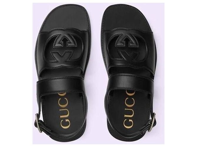Gucci Sandali intrecciati - vista 6