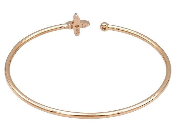 Louis Vuitton Bracciale Blossom Twist in Diamante Edil Rosa - vista 3