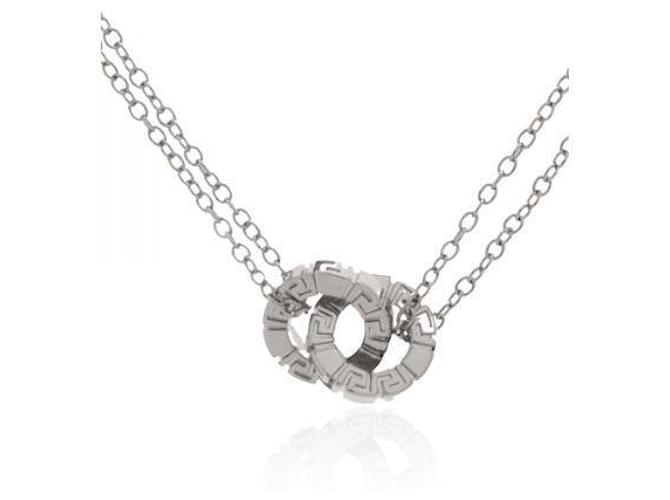 Versace Greca Necklace Silvery - view 5