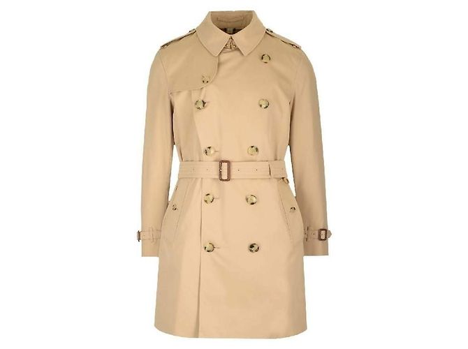 Burberry Kensington Heritage Trenchcoat, mittellang Orange - Ansicht 4
