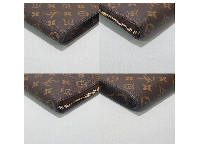 Louis Vuitton Pochette Jour Monogram Pouch Nero - vista 5