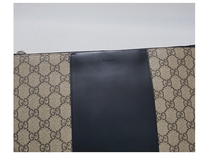 Gucci Pochette GG Supreme Eden Nero - vista 2