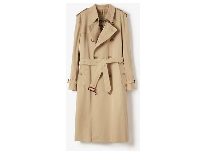Burberry Trench Coat Long Heritage Arancione - vista 4