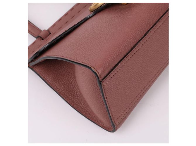 Gucci Borsa a mano e a tracolla Marmont Indie Pink Piccola Rosa - vista 10