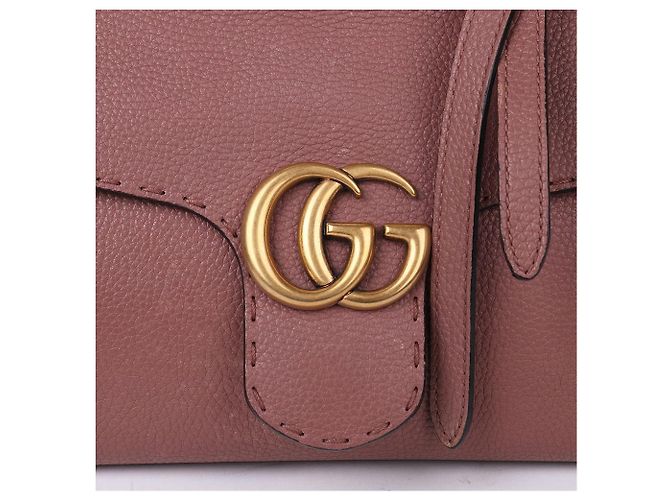Gucci Borsa a mano e a tracolla Marmont Indie Pink Piccola Rosa - vista 3