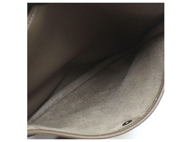 Hermès Borsa a tracolla Evelyne PM Marrone - vista 11