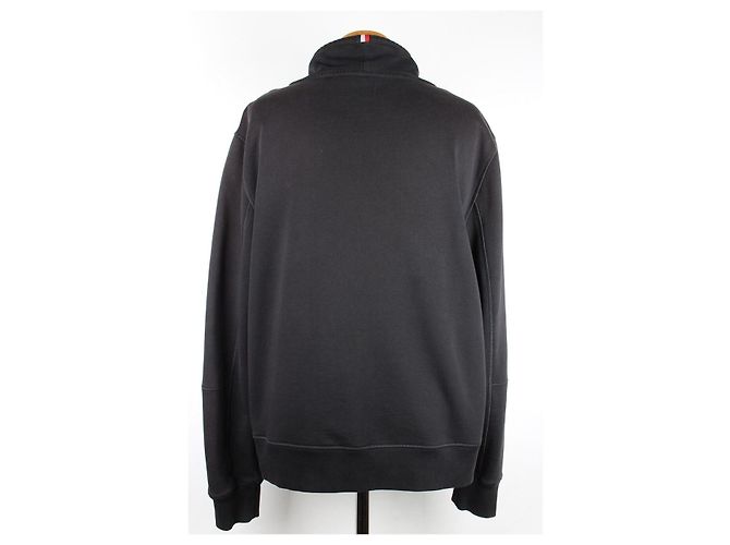 Moncler Sweatshirt mit hohem Kragen und großem Logo XL Schwarz - Ansicht 4