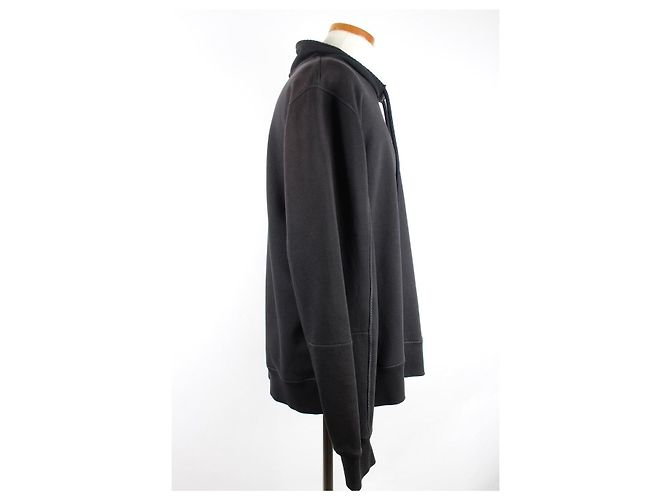 Moncler Sweatshirt mit hohem Kragen und großem Logo XL Schwarz - Ansicht 5