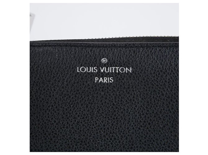 Louis Vuitton Portafoglio lungo Comète in pelle di vitello nera Nero - vista 10