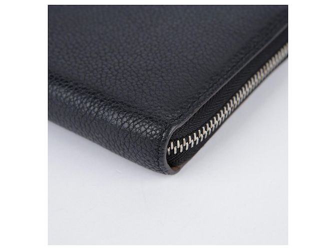 Louis Vuitton Portafoglio lungo Comète in pelle di vitello nera Nero - vista 11