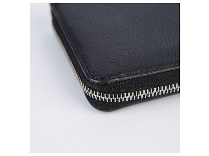 Louis Vuitton Portafoglio lungo Comète in pelle di vitello nera Nero - vista 12