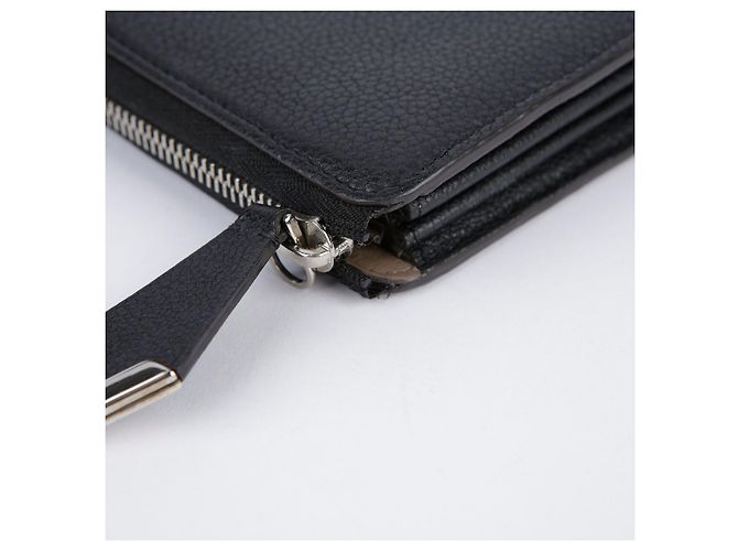 Louis Vuitton Portafoglio lungo Comète in pelle di vitello nera Nero - vista 15