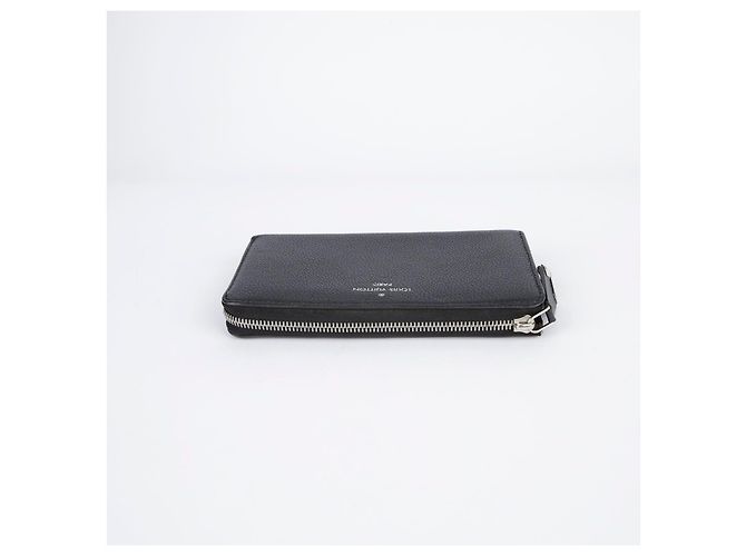 Louis Vuitton Portafoglio lungo Comète in pelle di vitello nera Nero - vista 4