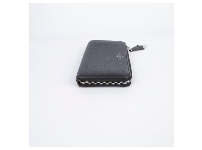 Louis Vuitton Portafoglio lungo Comète in pelle di vitello nera Nero - vista 7
