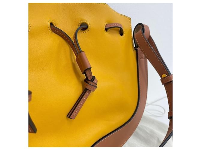 Loewe Borsa a tracolla Horseshoe Marrone - vista 3