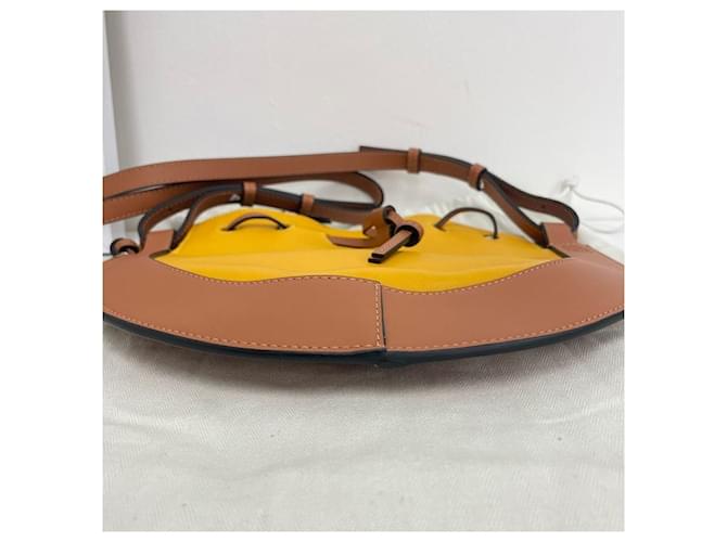 Loewe Borsa a tracolla Horseshoe Marrone - vista 6