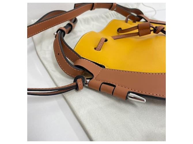 Loewe Borsa a tracolla Horseshoe Marrone - vista 7