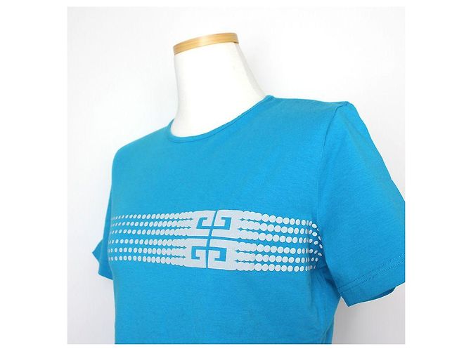Givenchy T-shirt Boutique Blu Cielo - vista 4