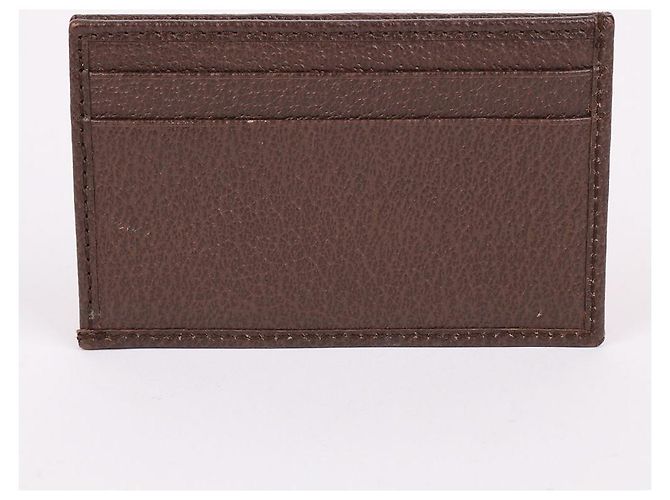 Gucci Tarjetero Ophidia GG Logo Three Stripe Castaño - vista 5