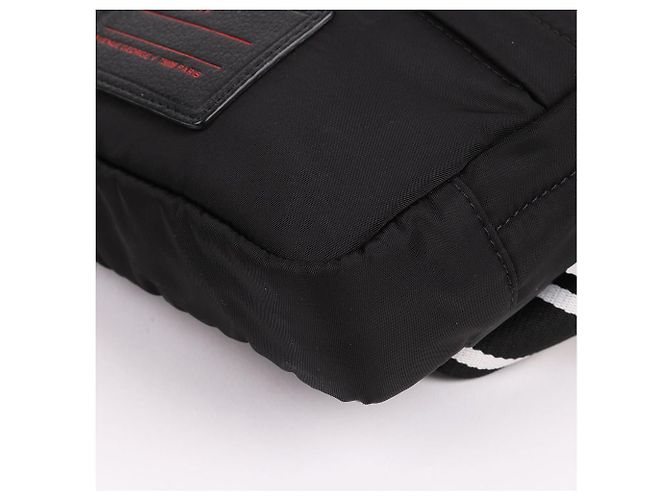 Givenchy Borsa a tracolla in tessuto nero unisex - vista 10
