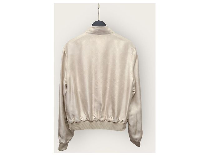Louis Vuitton Dragon Reversibler Bomber mit Monogramm-Print Weiß - Ansicht 3
