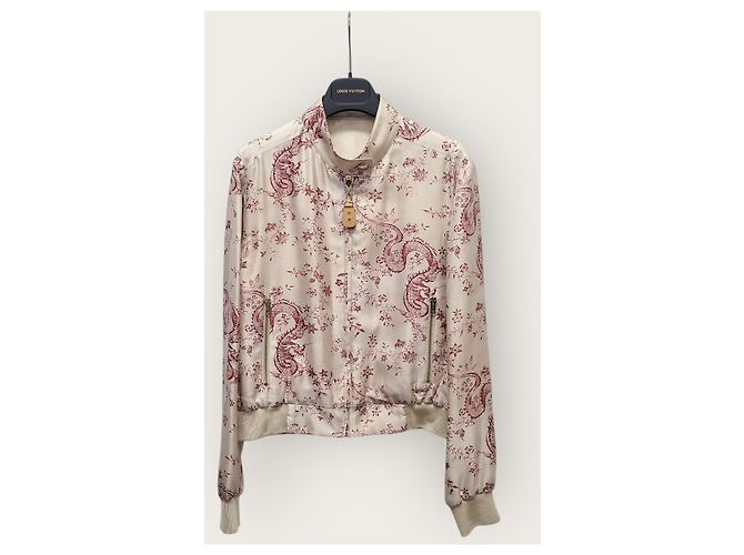 Louis Vuitton Dragon Reversibler Bomber mit Monogramm-Print Weiß - Ansicht 4