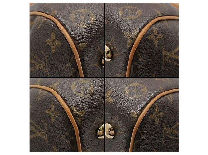 Louis Vuitton Borsa Tote Monogram Tivoli PM Marrone - vista 10