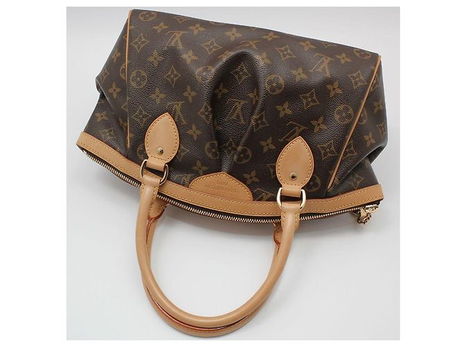 Louis Vuitton Borsa Tote Monogram Tivoli PM Marrone - vista 3