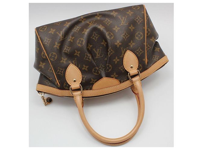 Louis Vuitton Borsa Tote Monogram Tivoli PM Marrone - vista 4