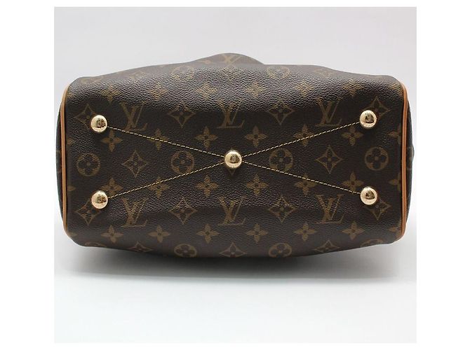 Louis Vuitton Borsa Tote Monogram Tivoli PM Marrone - vista 5