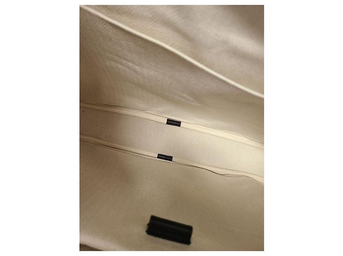 Gucci Valigetta Media Nera con Logo GG Nero - vista 4