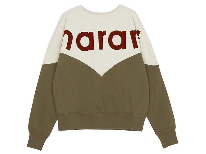 Isabel Marant Houston Fleece-Sweatshirt für Damen ECDK Braun - Ansicht 5