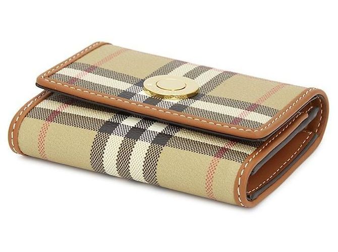 Burberry Cartera Check para mujer Blanco - vista 4