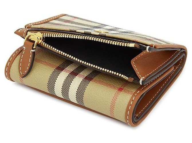 Burberry Cartera Check para mujer Blanco - vista 5