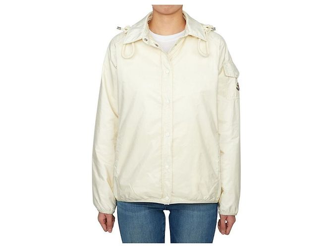Moncler Damen Daunenjacke Weiß - Ansicht 3