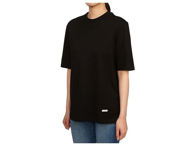 Jil Sander Kurzärmeliges T-Shirt für Damen Orange - Ansicht 3