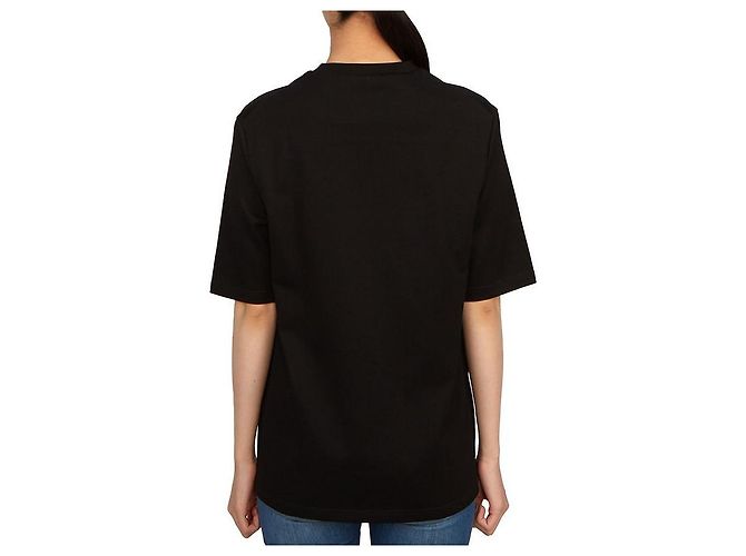 Jil Sander Kurzärmeliges T-Shirt für Damen Orange - Ansicht 4