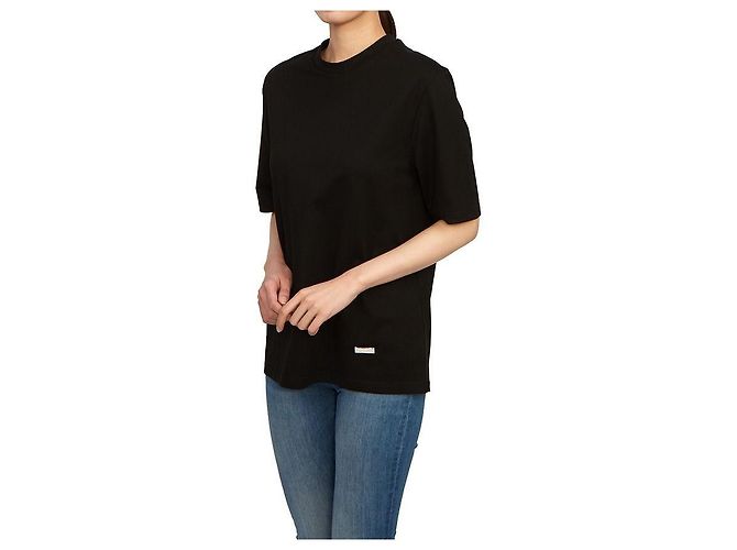 Jil Sander Kurzärmeliges T-Shirt für Damen Orange - Ansicht 5