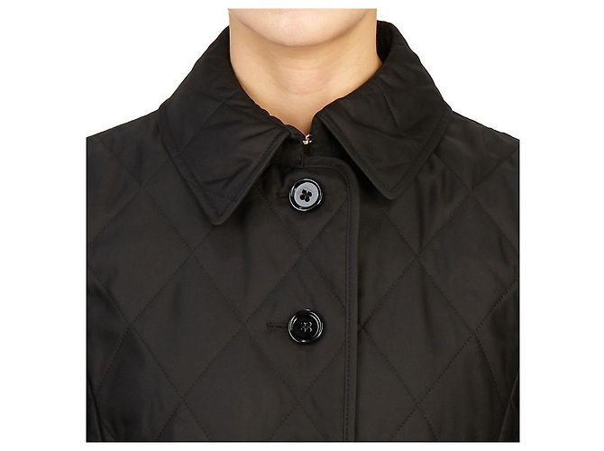 Burberry Jaqueta acolchoada com padrão de diamante para mulher FERNLEIGH Preto - vista 9